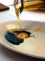 Image showing olive oil and balsamic vinegar