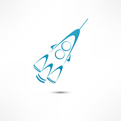 Image showing Rocket icon