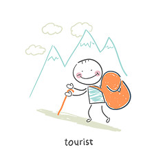 Image showing Tourist