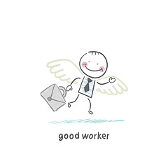 Image showing good worker