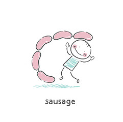 Image showing Sausages