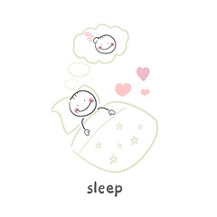Image showing sleep