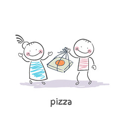 Image showing pizza