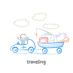 Image showing traveling