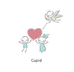 Image showing Cupid