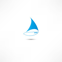 Image showing Yacht Icon