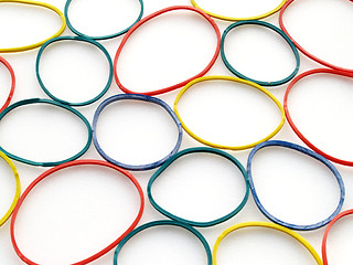 Image showing Rubber bands