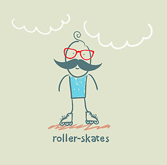 Image showing roller-skates
