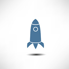 Image showing Rocket Icon