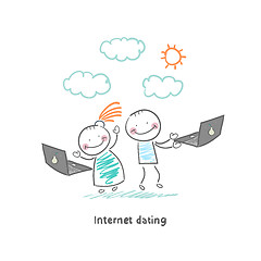 Image showing Internet dating