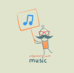 Image showing music