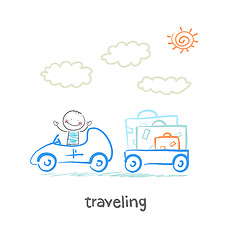 Image showing traveling