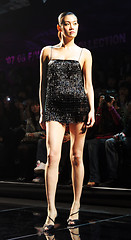 Image showing Asian model during a fashion show