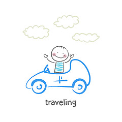 Image showing traveling