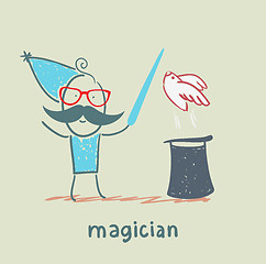 Image showing magician