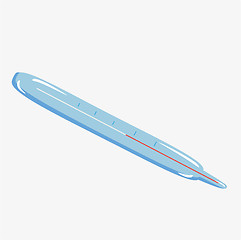 Image showing Medical Thermometer Icon