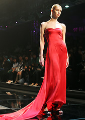 Image showing Model on the catwalk
