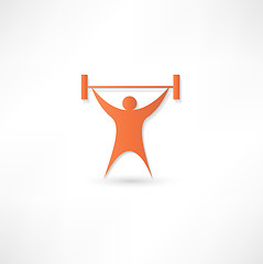 Image showing Weightlifter icon
