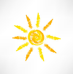 Image showing Sun symbol