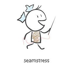 Image showing Seamstress 