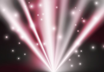 Image showing abstract lights background