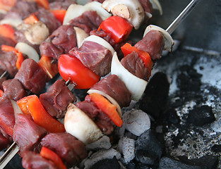 Image showing Beef Kebabs