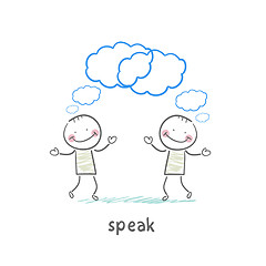 Image showing speak