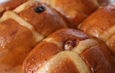 Image showing Buns macro horizontal