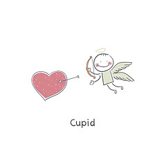 Image showing Cupid