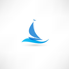 Image showing Yacht Icon