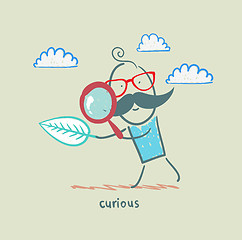 Image showing curious