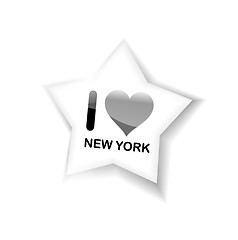 Image showing I love new york sign