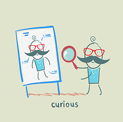 Image showing curious