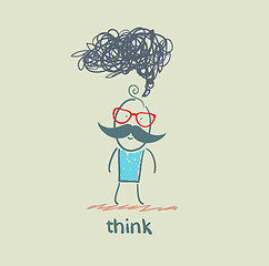 Image showing think