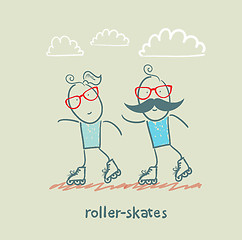 Image showing roller-skates