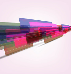 Image showing Abstract Line Background Vector