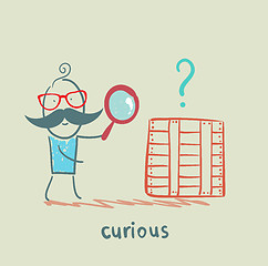 Image showing curious