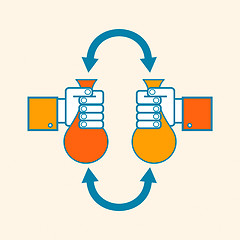 Image showing money exchange concept