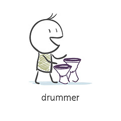 Image showing Drummer