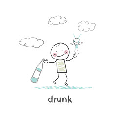 Image showing drunk