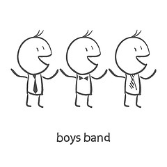 Image showing Boys Band