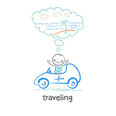 Image showing traveling