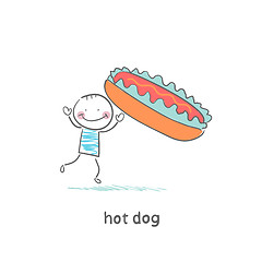 Image showing hot dog