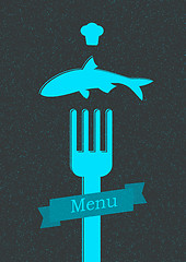 Image showing restaurant menu poster