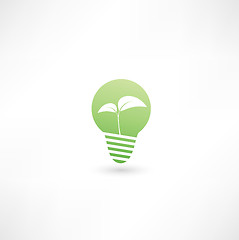 Image showing Eco light bulb