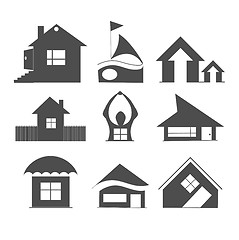 Image showing Houses icons