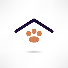 Image showing dog house icon