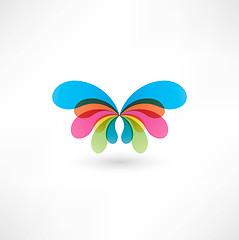 Image showing Butterfly Icon