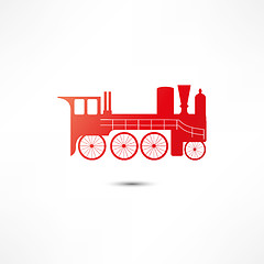 Image showing Locomotive Icon