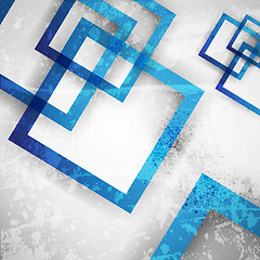 Image showing blue abstract background